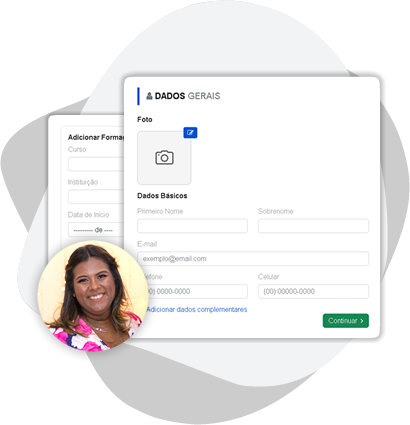 Como usar nosso gerador de currículo - Informe seus dados